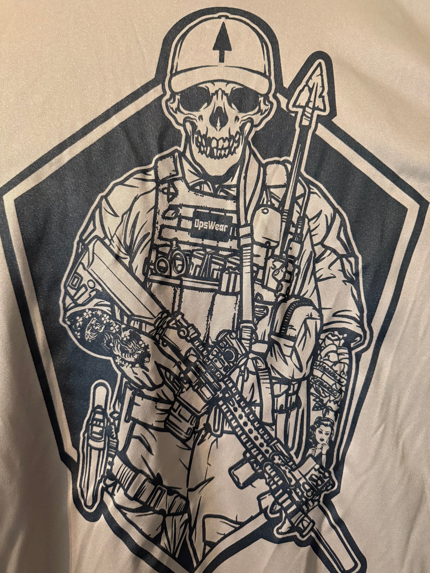 Ops Wear Long Sleeve Hooded Sun Shirt