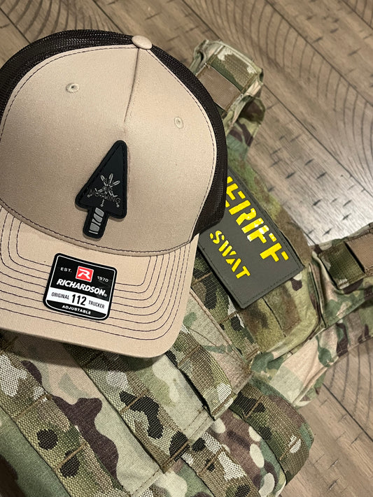 Richardson 112 - Khaki/Coffee